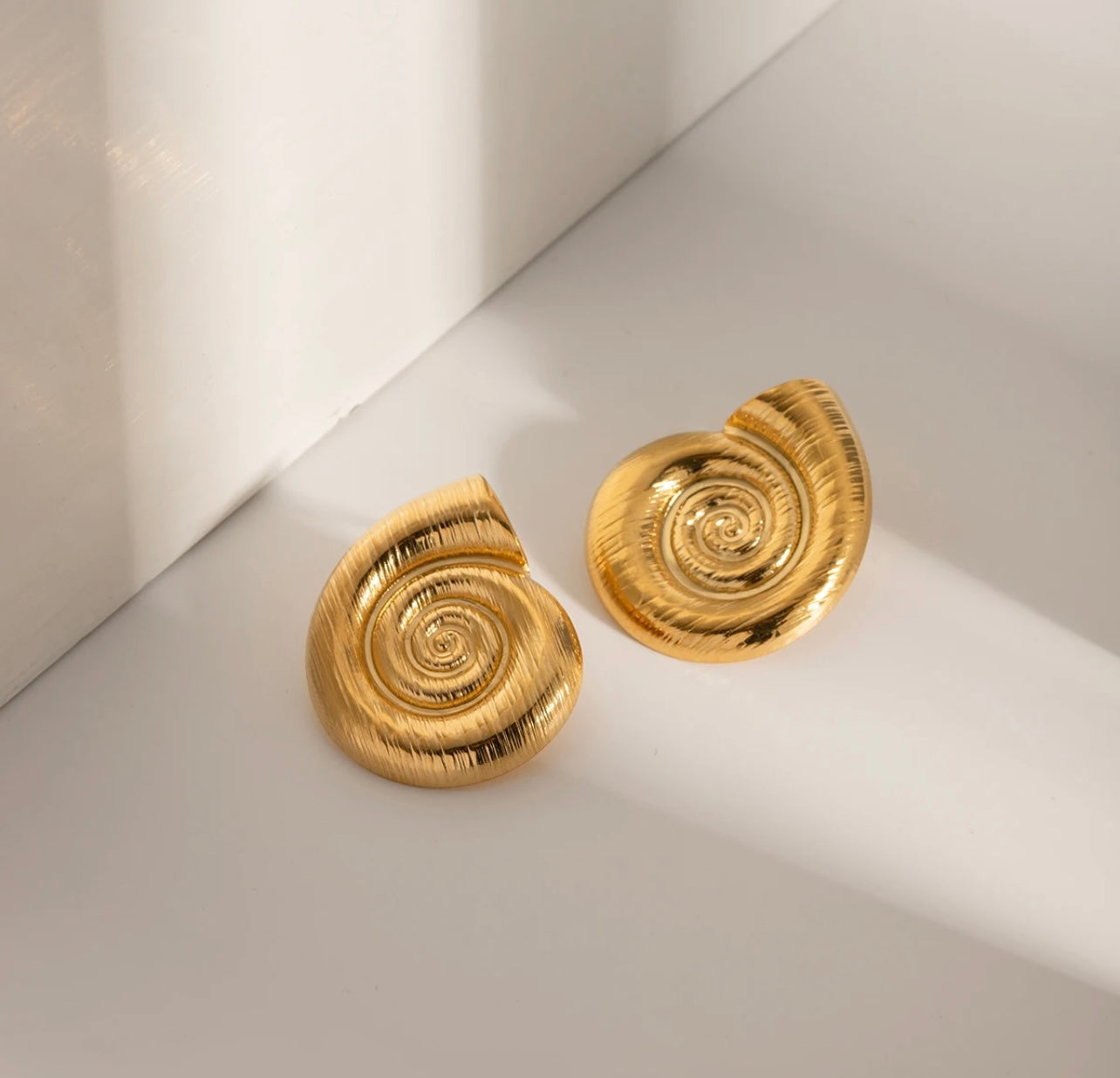 Pendientes de caracol