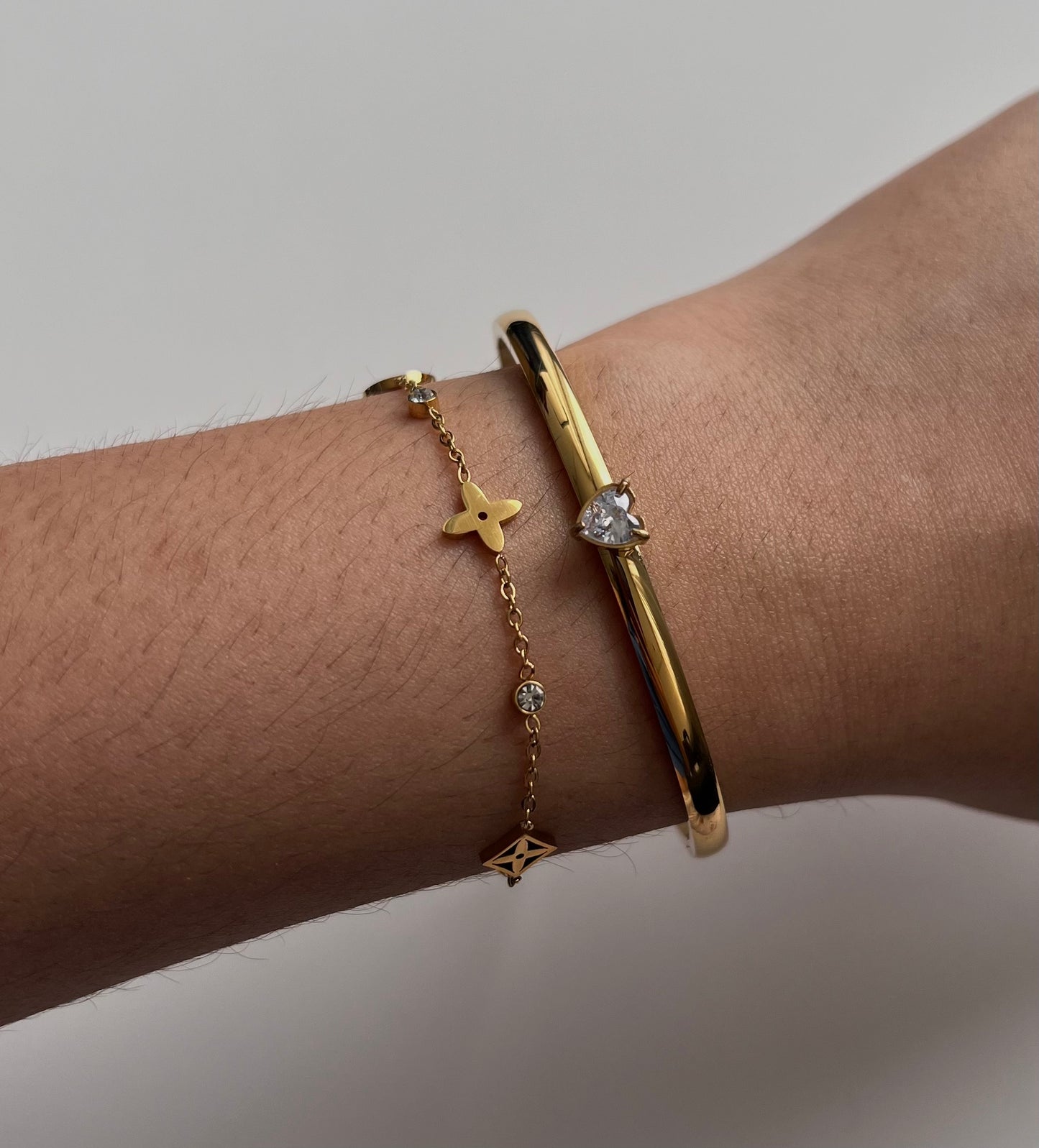 Pulsera de trébol de chole