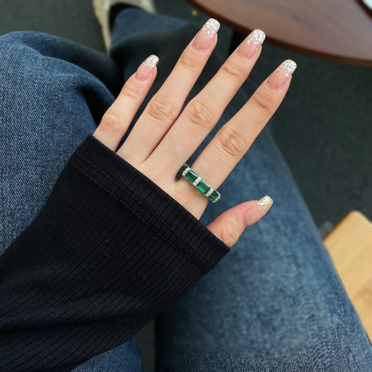 Emerald Eternity Band