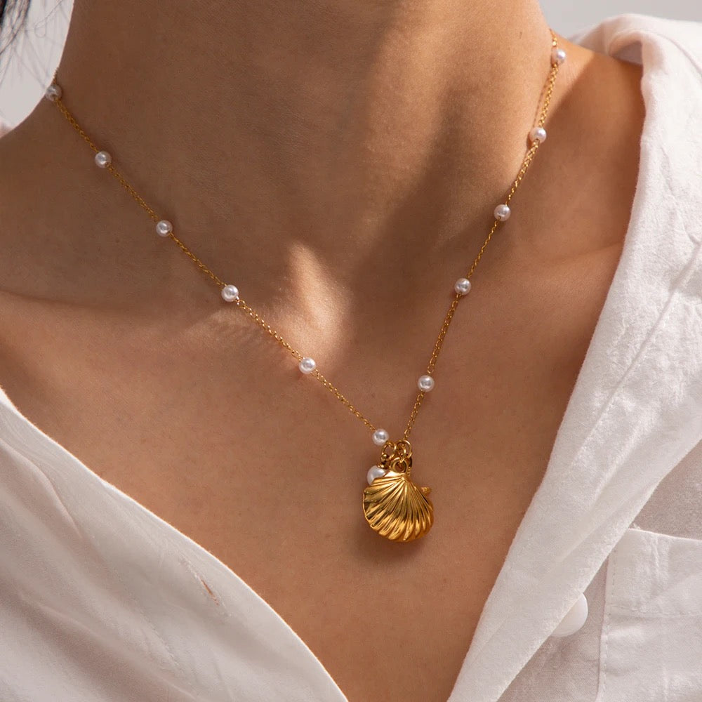 Collier de coquillages