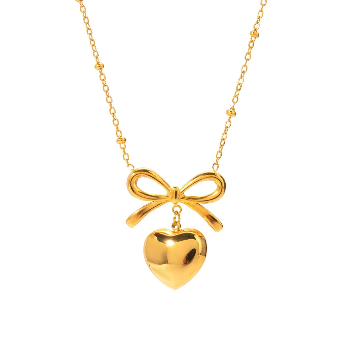 Coquette Bow Necklace