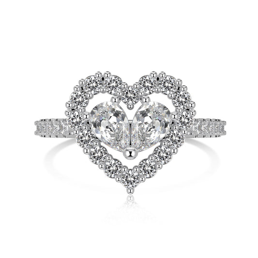 Alora Heart Ring