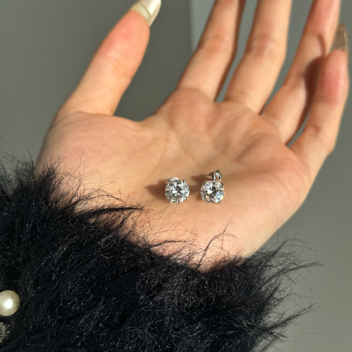 Luxora Moissanite Studs