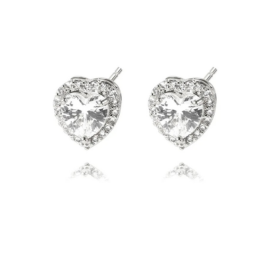 Heart Studs